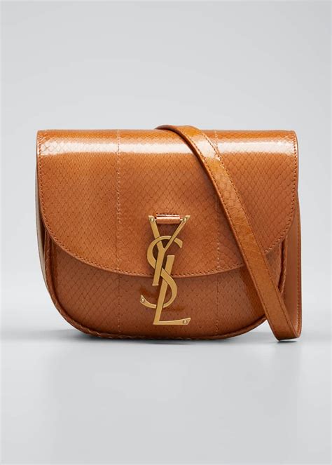 ysl bag snake|Saint Laurent Kaia Small Snakeskin YSL Crossbody Bag.